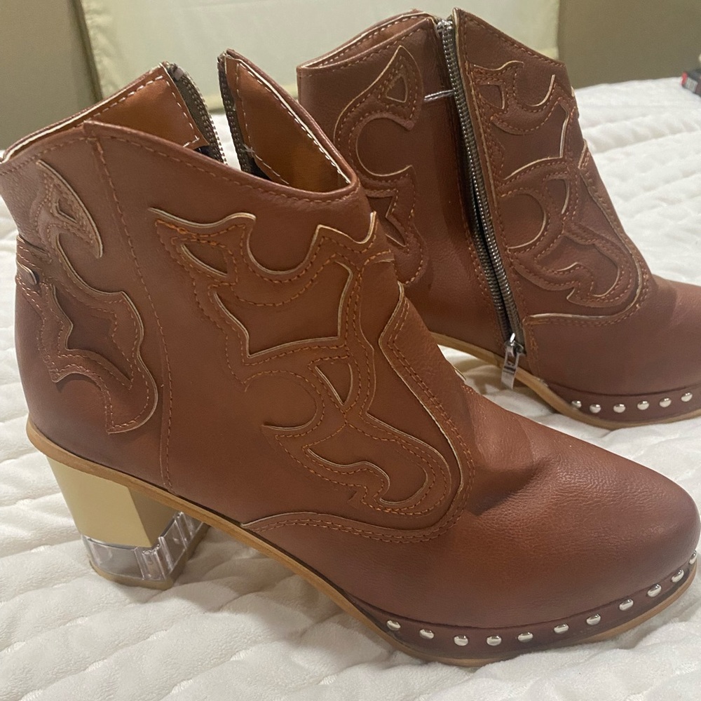 Tooled Cowboy Heels